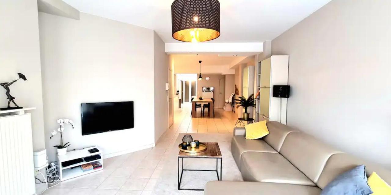 Familie Appartement Hartje Knokke Met Optie Parking מראה חיצוני תמונה