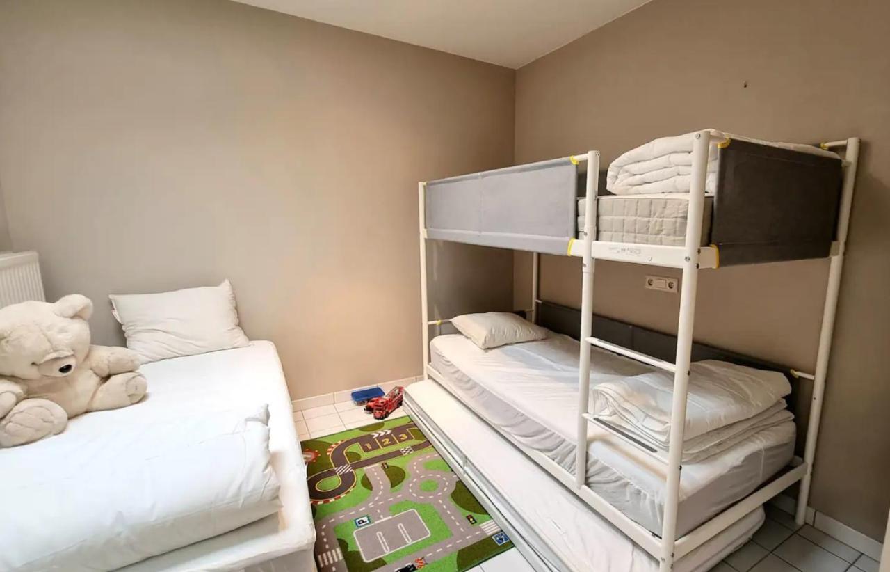 Familie Appartement Hartje Knokke Met Optie Parking מראה חיצוני תמונה
